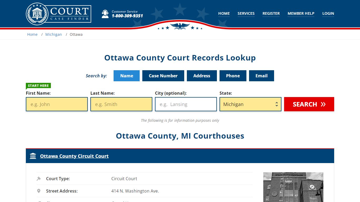 Ottawa County Court Records | MI Case Lookup